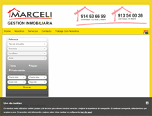 Tablet Screenshot of marceli.com